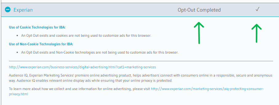 Experian Opt-Out