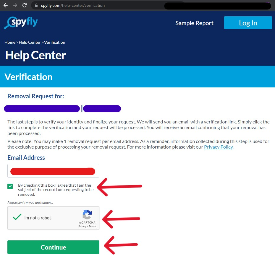 SpyFly Opt-Out